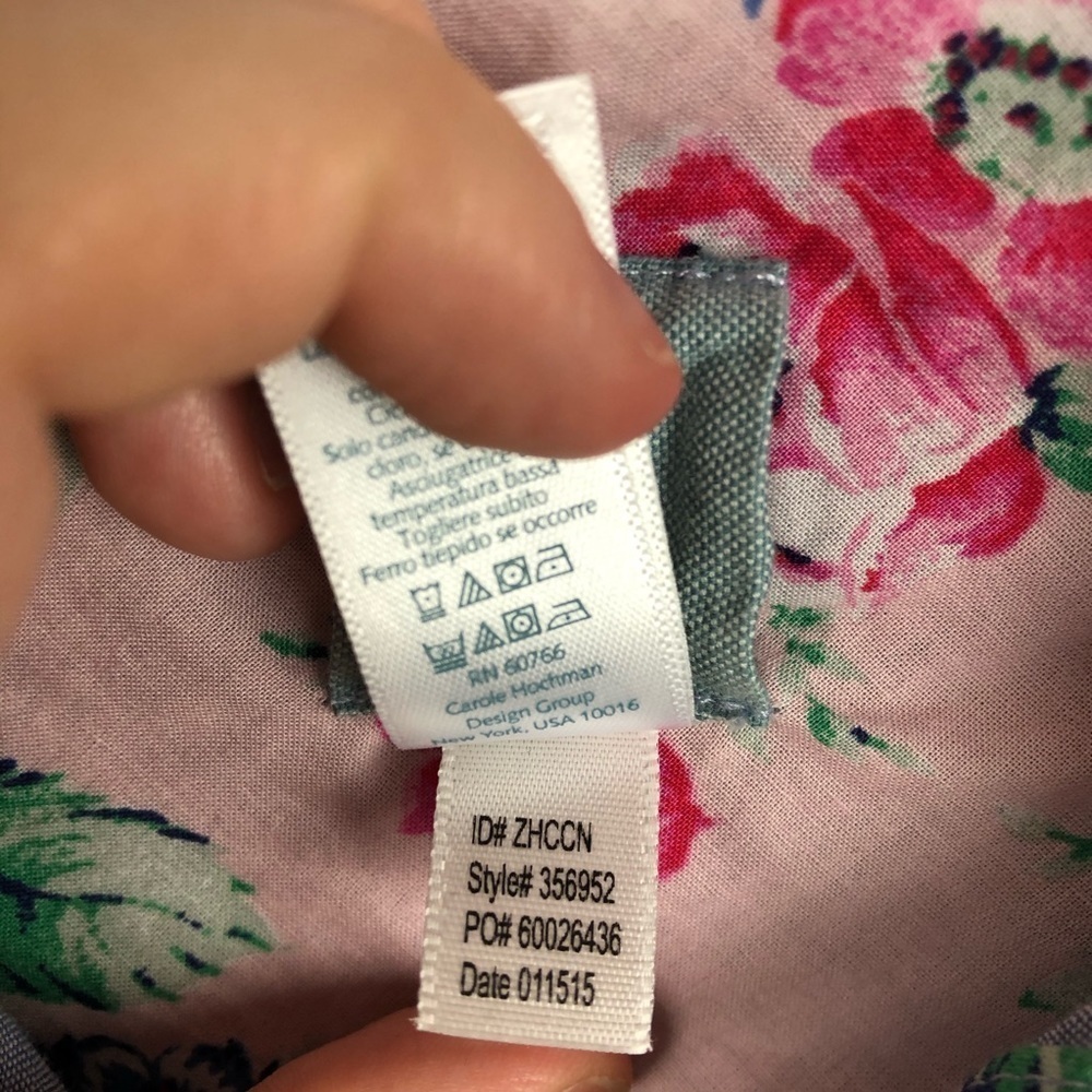 Jane & Bleecker Chambray Long Sleeve Button Up XS - Picture 5 of 7